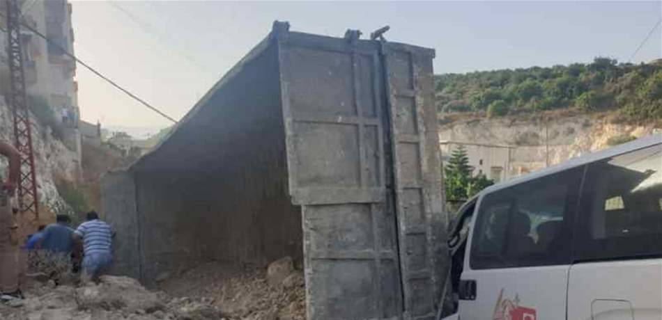 في صيدا.. تدهورت به الشّاحنة فسقط قتيلاً!