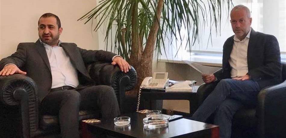 عطالله التقى حبشي وبحث في الملفات المتبقية لناحية تعويضات الترميم والإعمار في البقاع