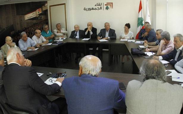 لقاء الجمهورية دعا الى التئام

هيئة الحوار الوطني في بعبدا