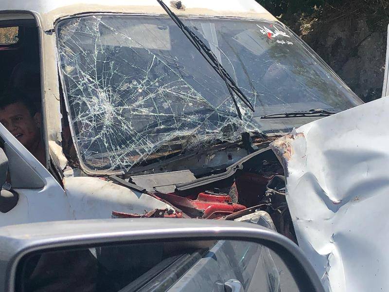 إصابة طفلين في حادث سير في بلدة الخرايب