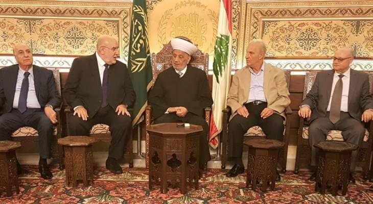 حمدان التقى دريان: للخروج من المجاملات اللفظية وحل الأمور بحكمة واتزان