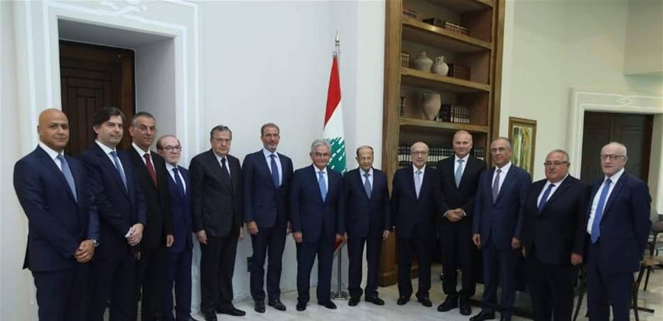 صفير من بعبدا: قطاعنا المصرفي متين