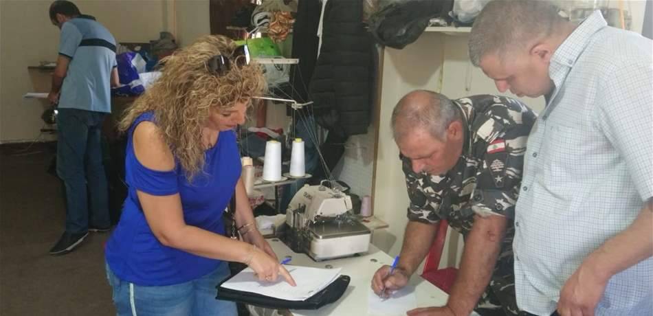 دهم مؤسسات ومحال في البترون وتسطير محاضر ضبط.. هذه التفاصيل