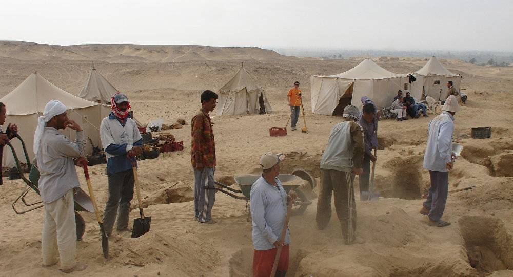 مصر تعلن عن اكتشاف أثري يرجع للقرن الرابع