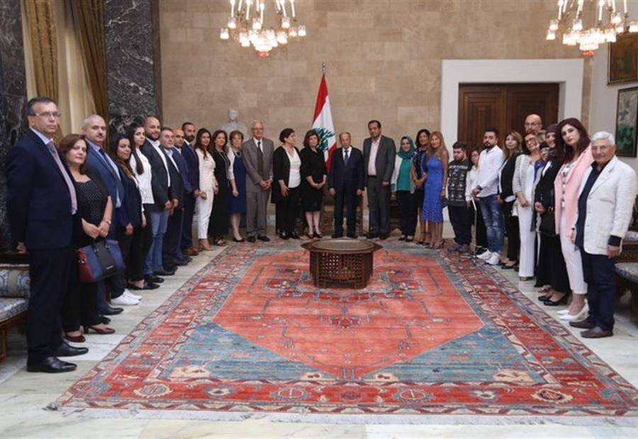 الرئيس عون: لتتحمل الدولة مسؤولياتها في دعم قضايا ذوي الحاجات الخاصة