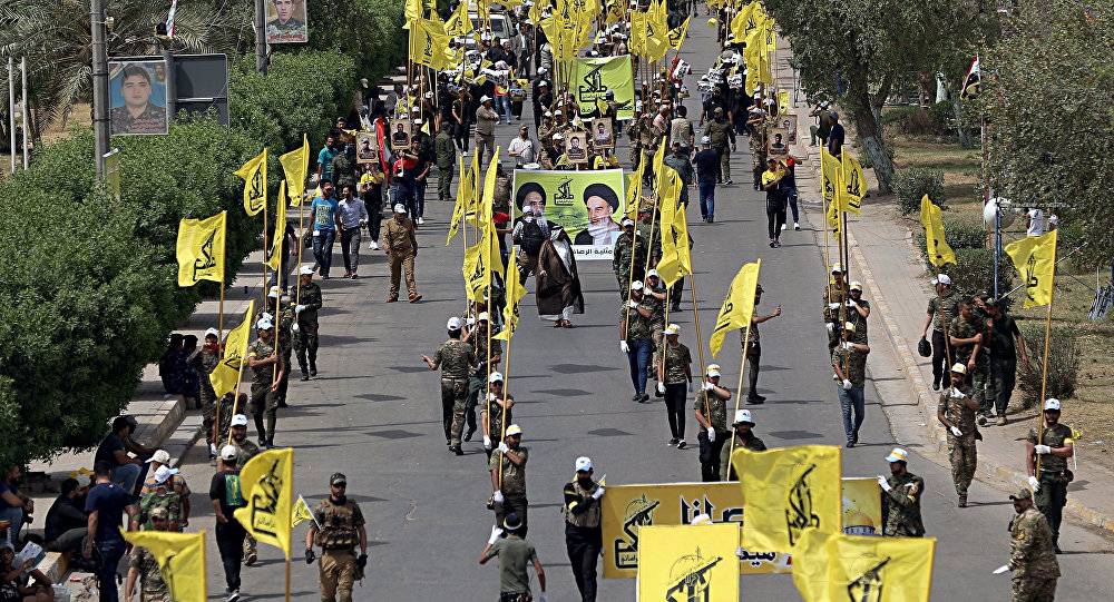 تعرض معسكر للحشد الشعبي العراقي لقصف طائرة مسيرة مجهولة
