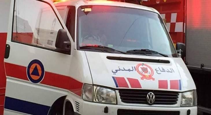 الدفاع المدني: نقل غريقين من شاطئ حارة صخر- جونية إلى المستشفى