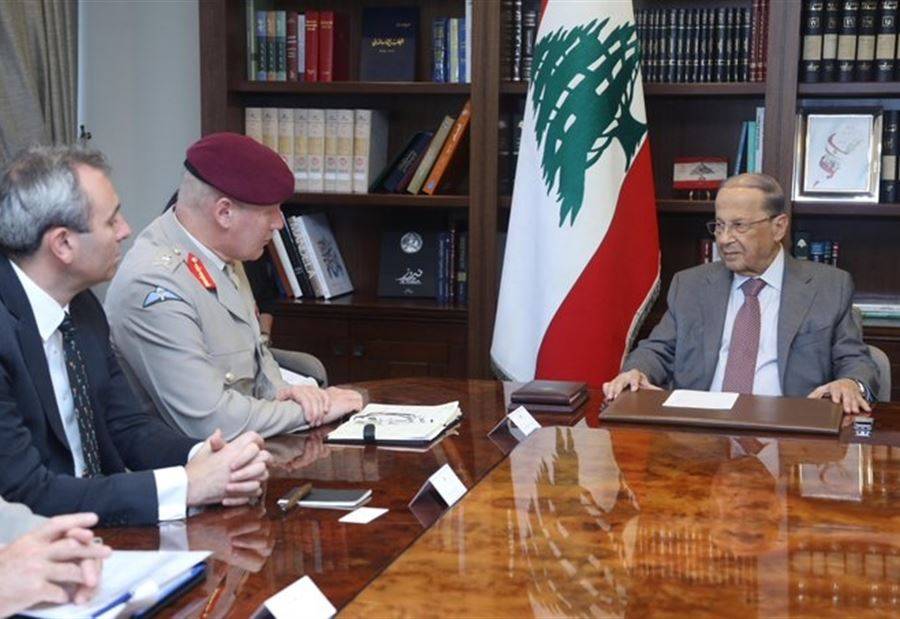 عون التقى كبير مستشاري وزارة الدفاع البريطانية