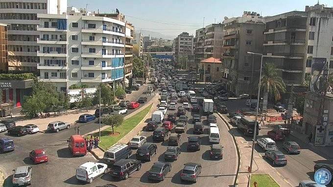 حركة المرور كثيفة من الصالومي باتجاه الحايك وصولا الى جسر الواطي