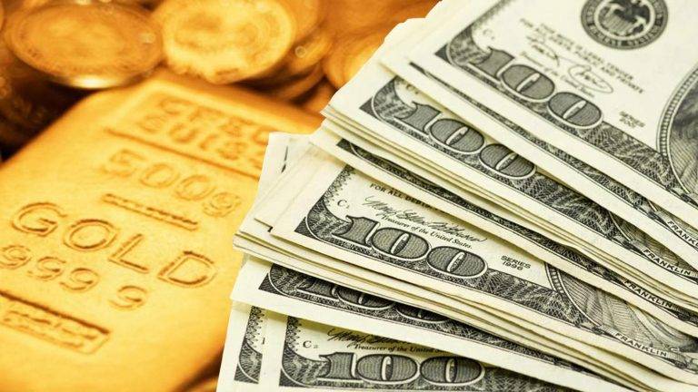 أسعار الذهب تنزل بفعل ارتفاع الدولار وجني الأرباح‎