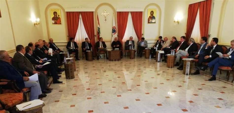 المجلس الأعلى للروم الكاثوليك ندد بتجاوزات أمنية حصلت ونصح بالسلام