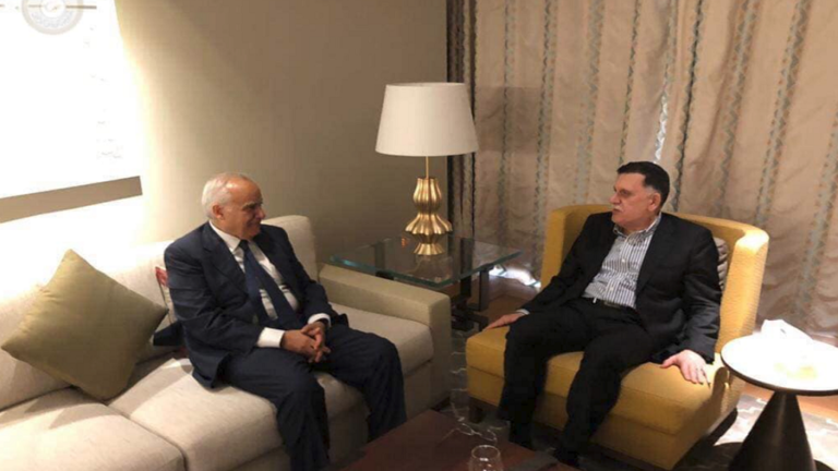 السراج وسلامة يؤكدان ضرورة استئناف العملية السياسية في ليبيا