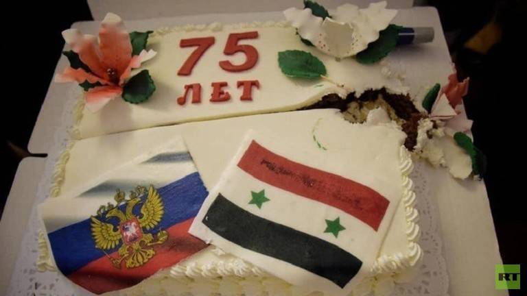 بالصور- هكذا احتفلت السفارة السورية في روسيا بمناسبة مرور 75 عاما على العلاقات الدبلوماسية بين البلدين