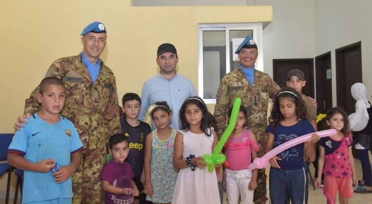 "اليونيفيل" الإيطالية تدشن مستوصف بلدة مجدلزون في قضاء صور.