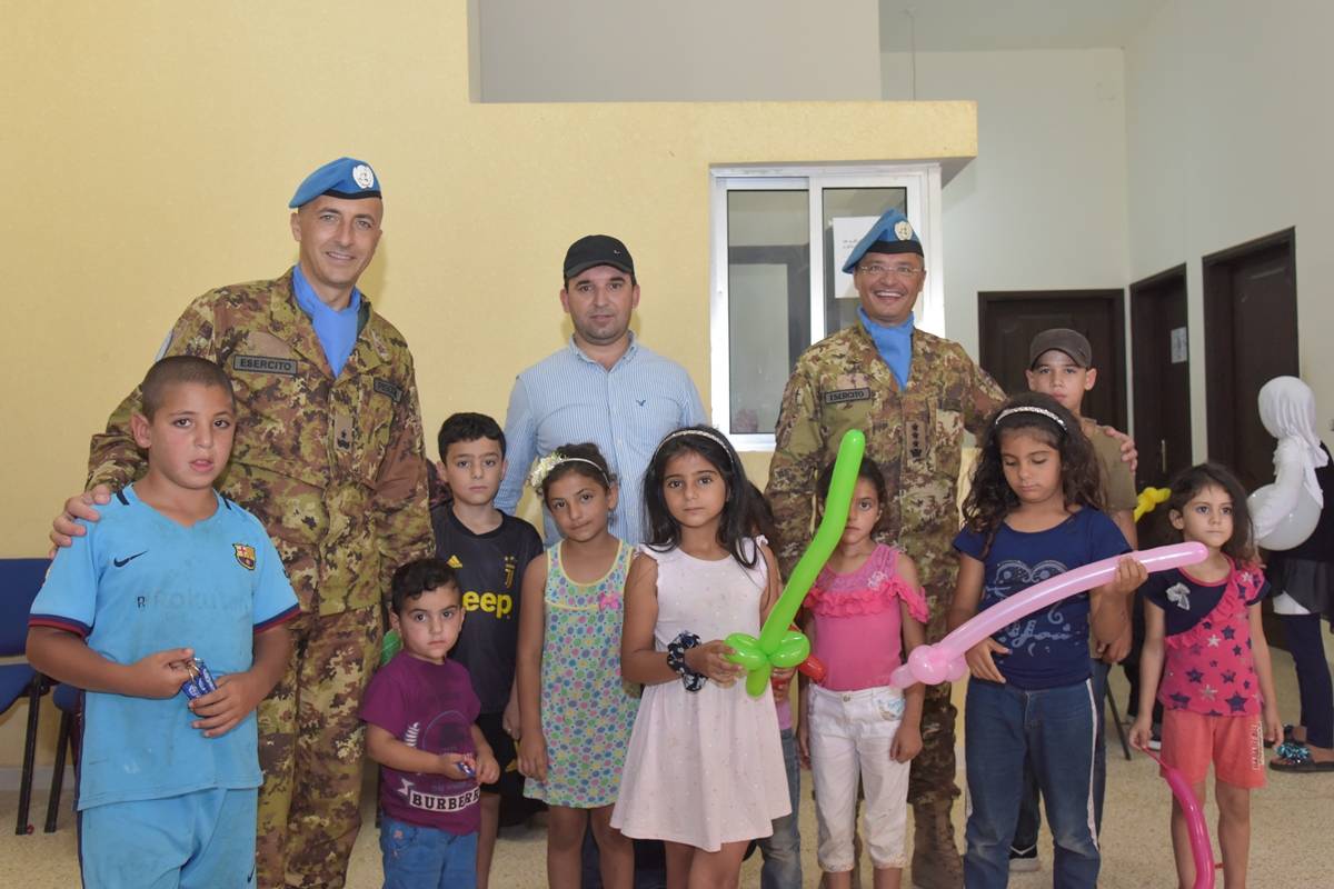 اليونيفيل الايطالية تدشن مستوصف مجدلزون