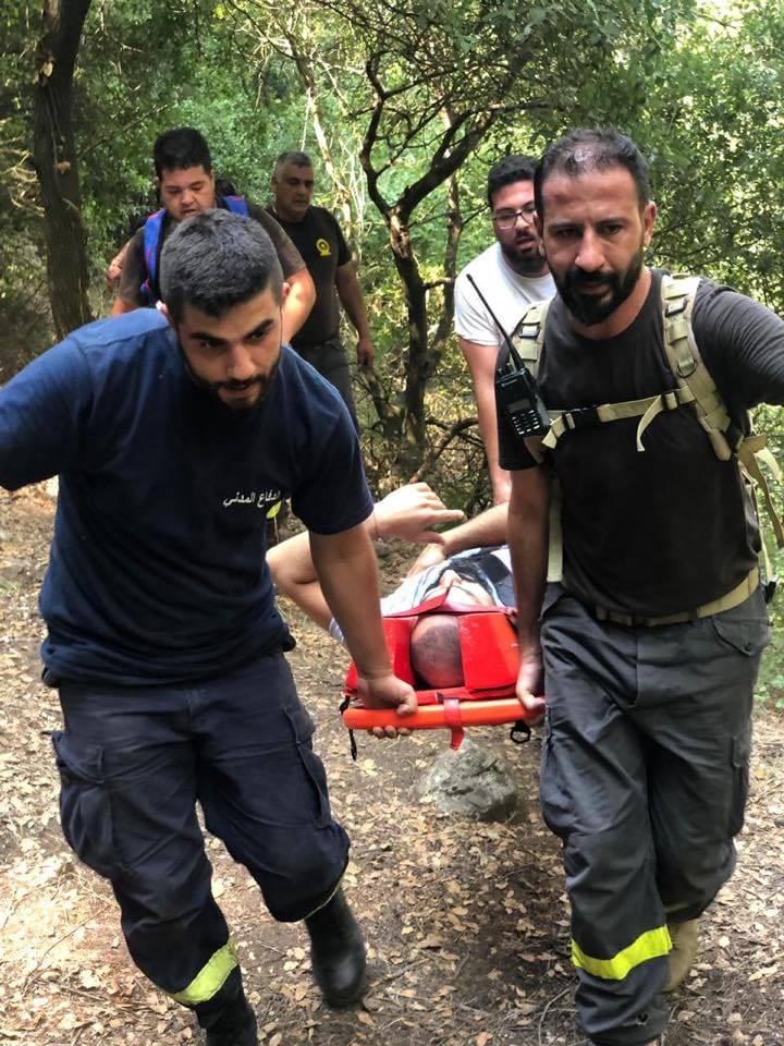 الدفاع المدني أنقذ مواطنا تعثر وسقط على ضفاف ملتقى النهرين