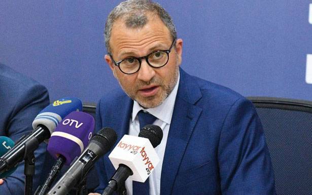 باسيل: سنُسجّل الإثنين قانون استرداد الأموال العامّة المنهوبة

ولا نلمس نيّة لحلّ مُشاكل النفايات بـشكـل كـامل
