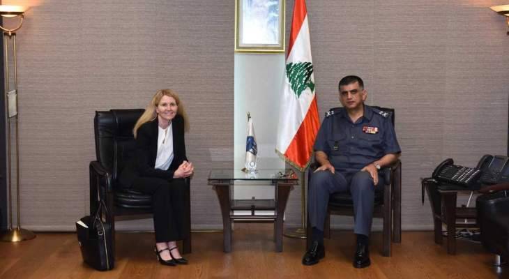 اللواء عثمان استقبل مديرة الشرطة الاسترالية