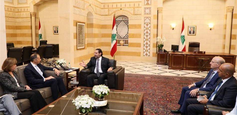 فانون اطلع من الحريري على مشاريع تأهيل القطاع الكهربائي