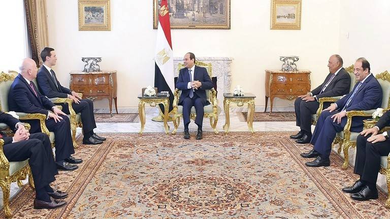 هل تطرق لقاء السيسي وكوشنر إلى أي ترتيبات بخصوص سيناء؟