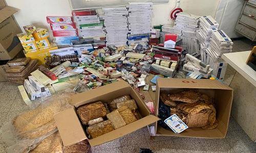بالصورة: معسل وتنباك وتبغ... مهرب في صيدا!