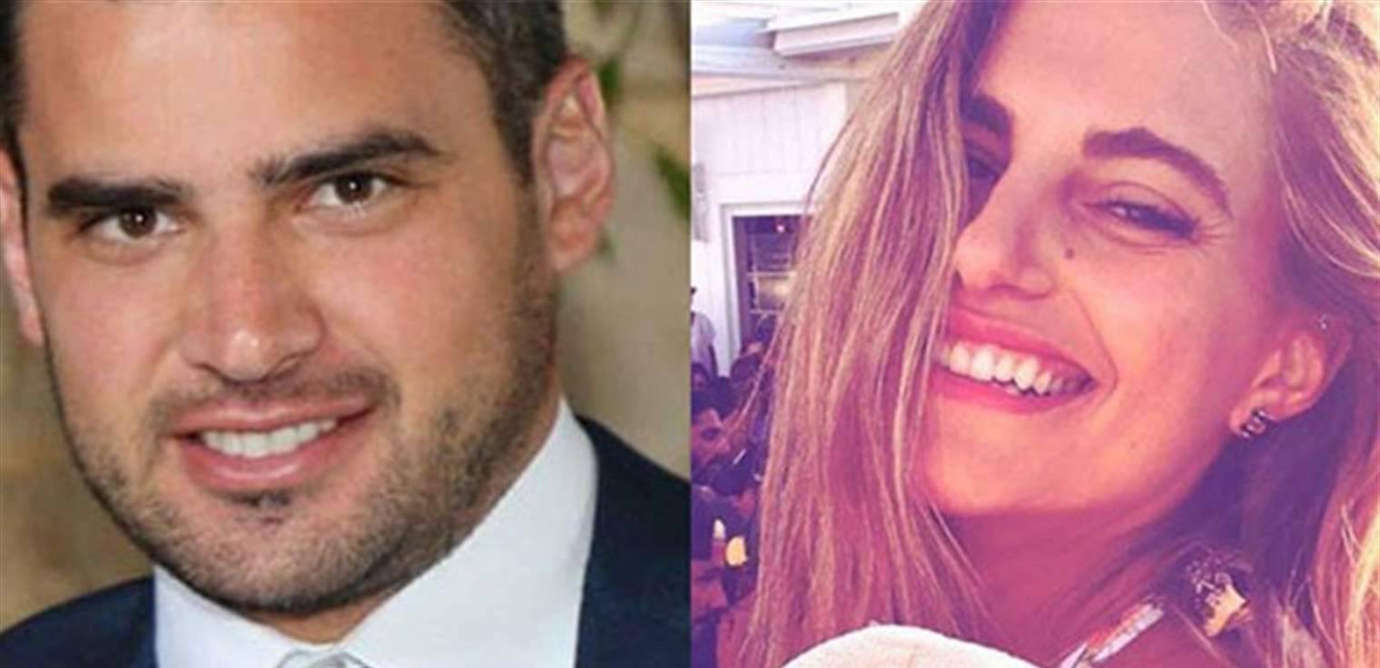 طوني فرنجية وخطيبته كعصافير الحب.. صورة رومنسية تجمعهما