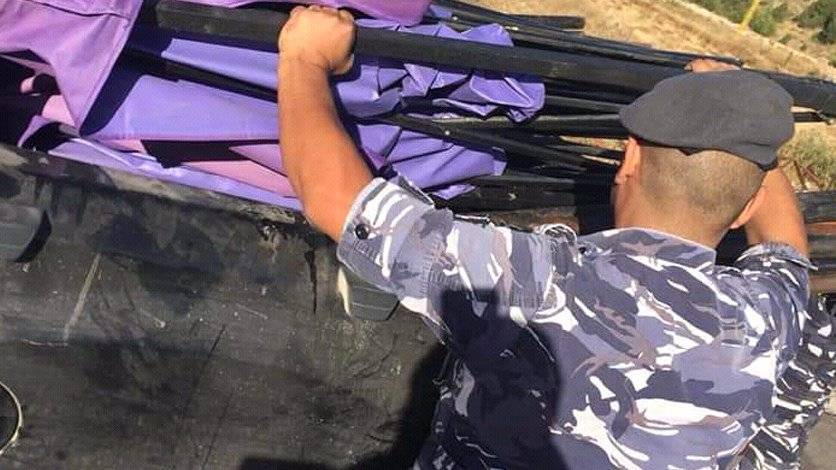 إزالة التعديات والمخالفات من سهل القموعة فنيدق