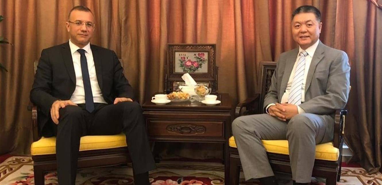 درويش عرض والسفير الصيني العلاقات الإقتصادية بين البلدين
