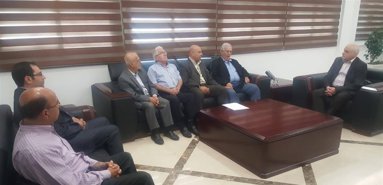 جبق استقبل وفداً من 