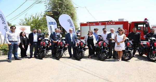دفعة جديدة من دراجات Moto Ambulance إلى المديرية العامة للدفاع المدني