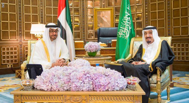 بن زايد يدعو من الرياض إلى الحوار لتسوية الخلافات في عدن