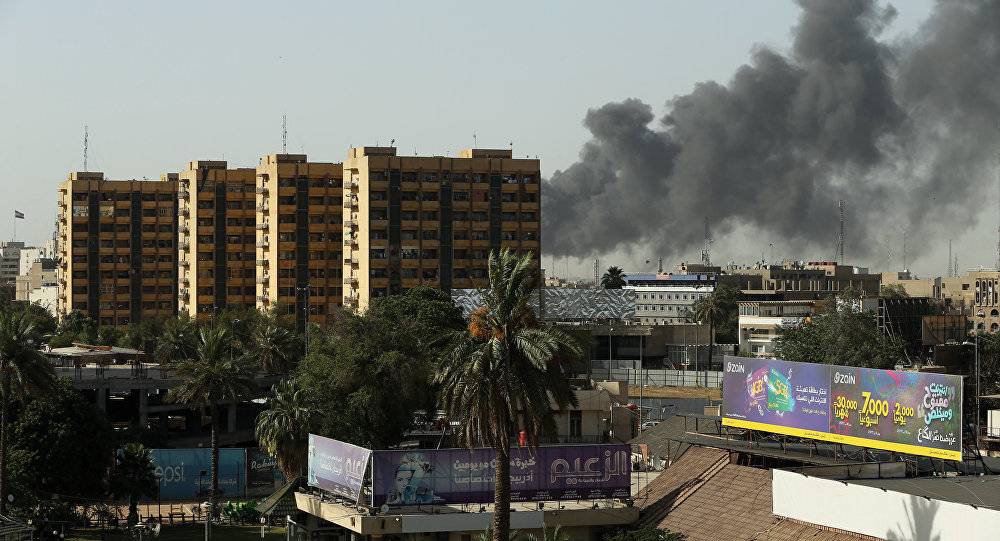 بالفيديو: دوي انفجارات تهز العاصمة بغداد