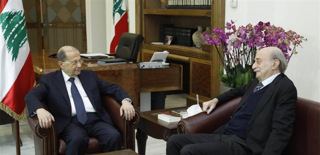 هل يزور جنبلاط عون في بيت الدين؟