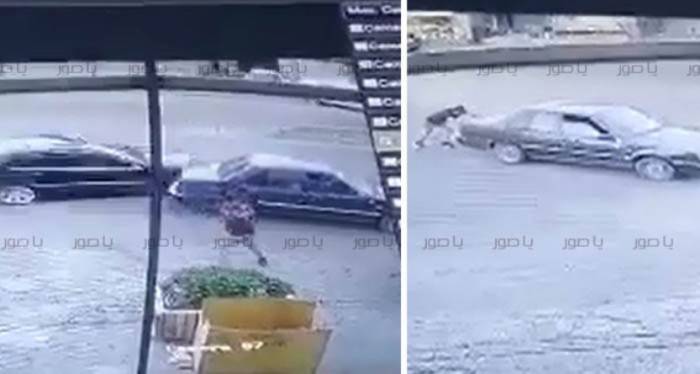بالفيديو: العناية الالهية تنقذ شاباً من حادث مروع جنوباً..