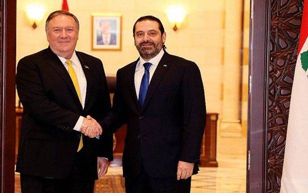 رسالة بومبيو للحريري متعدّدة الإتجاهات