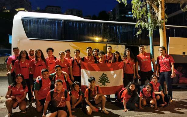 بعثة لبنان لكرة الطاولة
الى بطولة غرب آسيا في الأردن