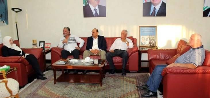 بهية الحريري لوفد مخاتير جزين: متمسكون بنموذج الحياة المشتركة بين صيدا وجزين