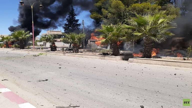 مقتل شرطي بانفجار سيارة مفخخة في القامشلي بسوريا