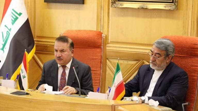 العراق وإيران يوقعان مذكرة للتعاون الثنائي في مجال الأمن