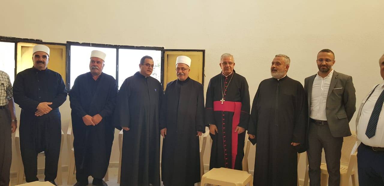 العمار زار مزرعة الشوف والتقى اهلها دروزا ومسيحيين