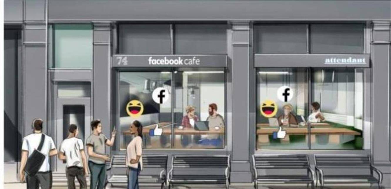 قريباً.. مقهى فيسبوك!