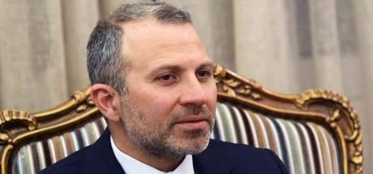 باسيل: نريد دولة مدنية شاملة لكن إلى حين ذلك لن نتنازل عن المناصفة بالتمثيل