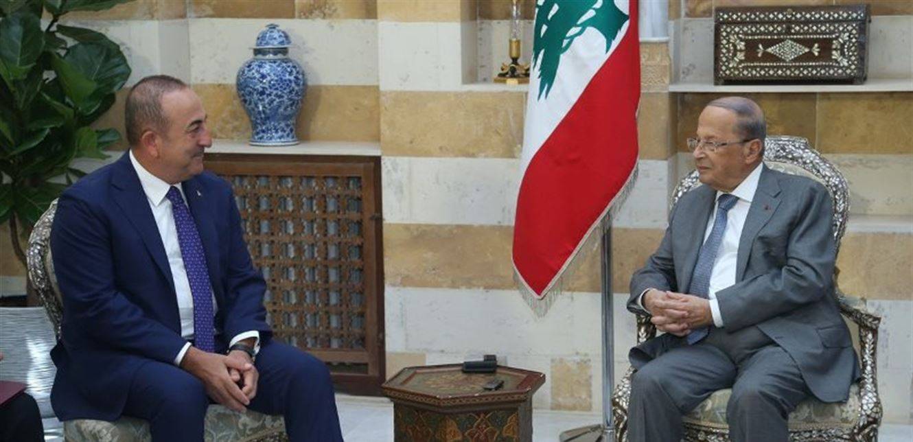 عون بعد لقائه اوغلو: علامات إستفهام حول إستمرار تجاهل المجتمع الدولي لعودة النازحين
