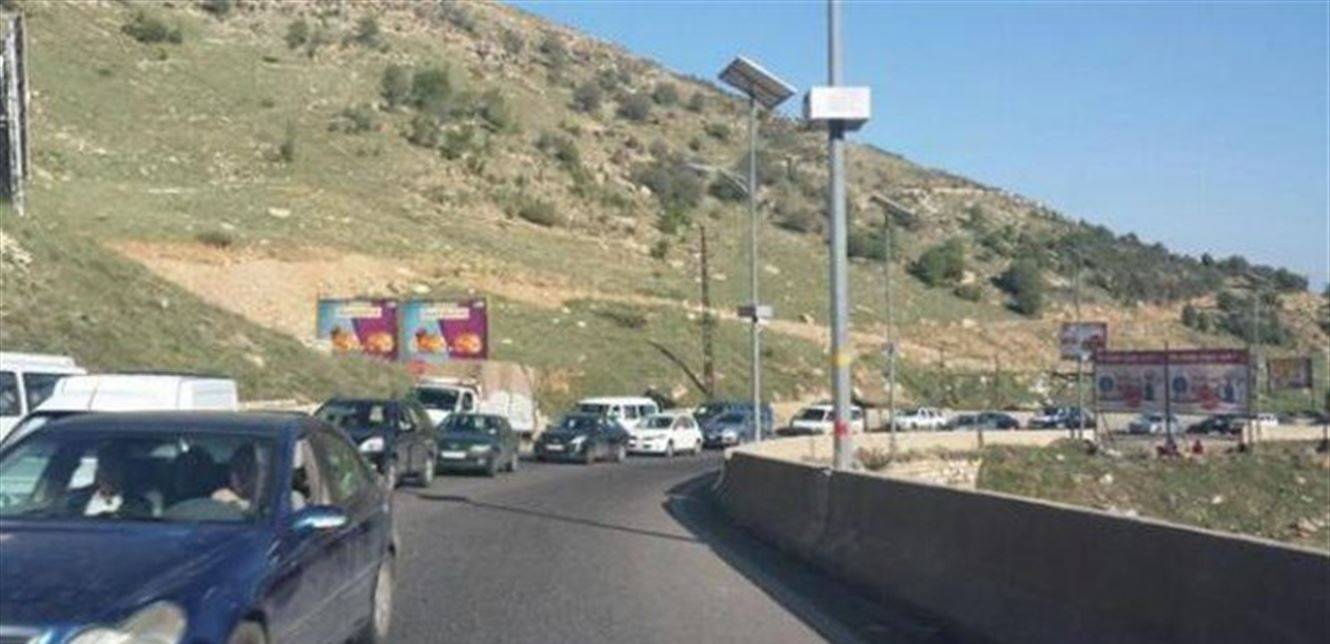 في ضهر البيدر.. ضبط عملية تهريب شاحنة محملة بكميات كبيرة من الالومينيوم