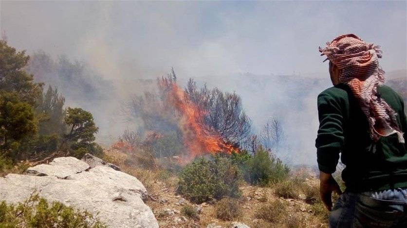 حرائق "بالجملة" في مناطق عكارية