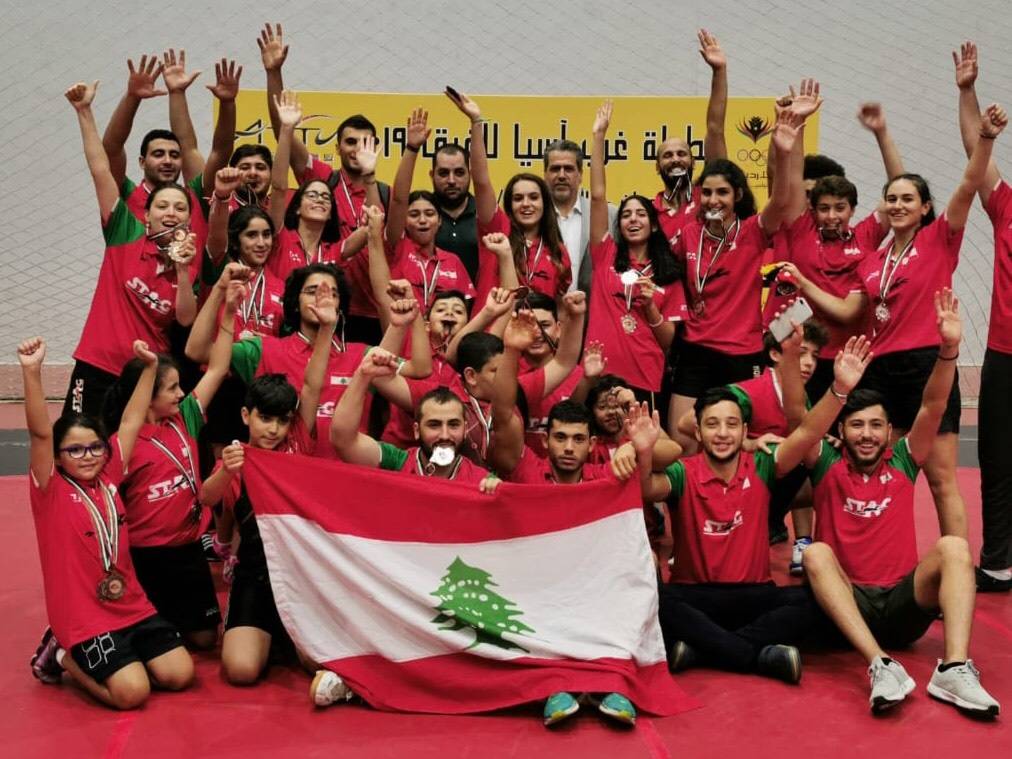 كرة طاولة: ميداليات ملوّنة
لبعثة لبنان في بطولة غرب آسيا