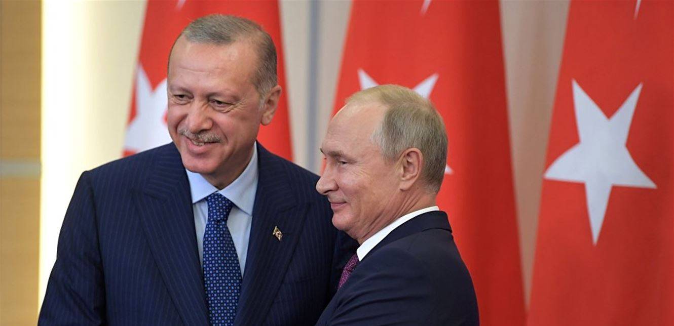 أردوغان إلى روسيا الثلثاء بعد التطورات الأخيرة في سوريا