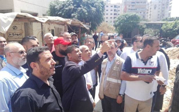 عاين موقع سقوط الطائرتين