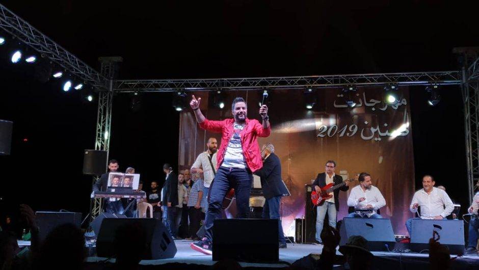 هشام الحاج يتألق في سهرة غنائية مميزة بمهرجان صنين