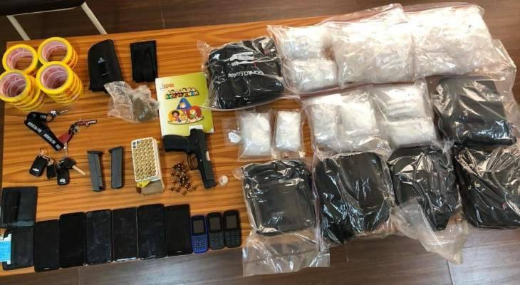 الشرطة القضائية توقف ثلاثة من أفراد شبكة محترفة لتجارة وترويج المخدرات